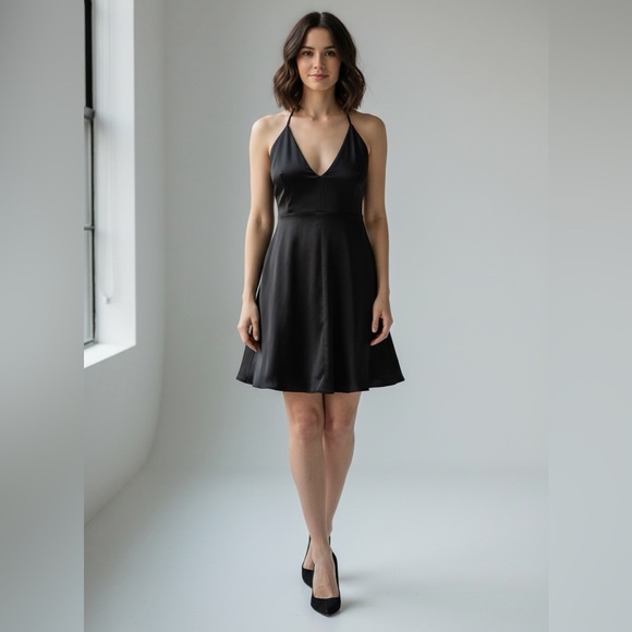 Wilfred Dresses & Skirts - Aritizia Wilfred - Halter String Tie Mini Dress